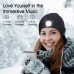Bluetooth Beanie, LED Beanie Hat with Light, Gifts for Men&amp;Women Headlamp Headphone Beanie USB Rechargeable Lighted Cap with Stereo Speakers &amp; MIC Unique Tech Gifts for Men Dads Women Boys and Girls