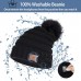 Voice Control Bluetooth Beanie Hats, Smart Music Hat with Headphones, Tech Gifts for Teens Boys, Girls, Men, Women, Beanie Headphones Hat, Tech Gifts for Christmas, Birthday, Stocking Stuffers